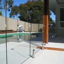 aluminium pool fencing